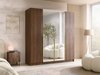 Armoire Closico Navor II (Noyer + Doré)