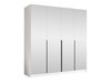 Armoire Closico Navor III (Blanc + Noir)