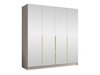 Armoire Closico Navor III (Cachemire + Doré)