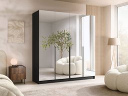 Armoire Closico Navor III (Noir)