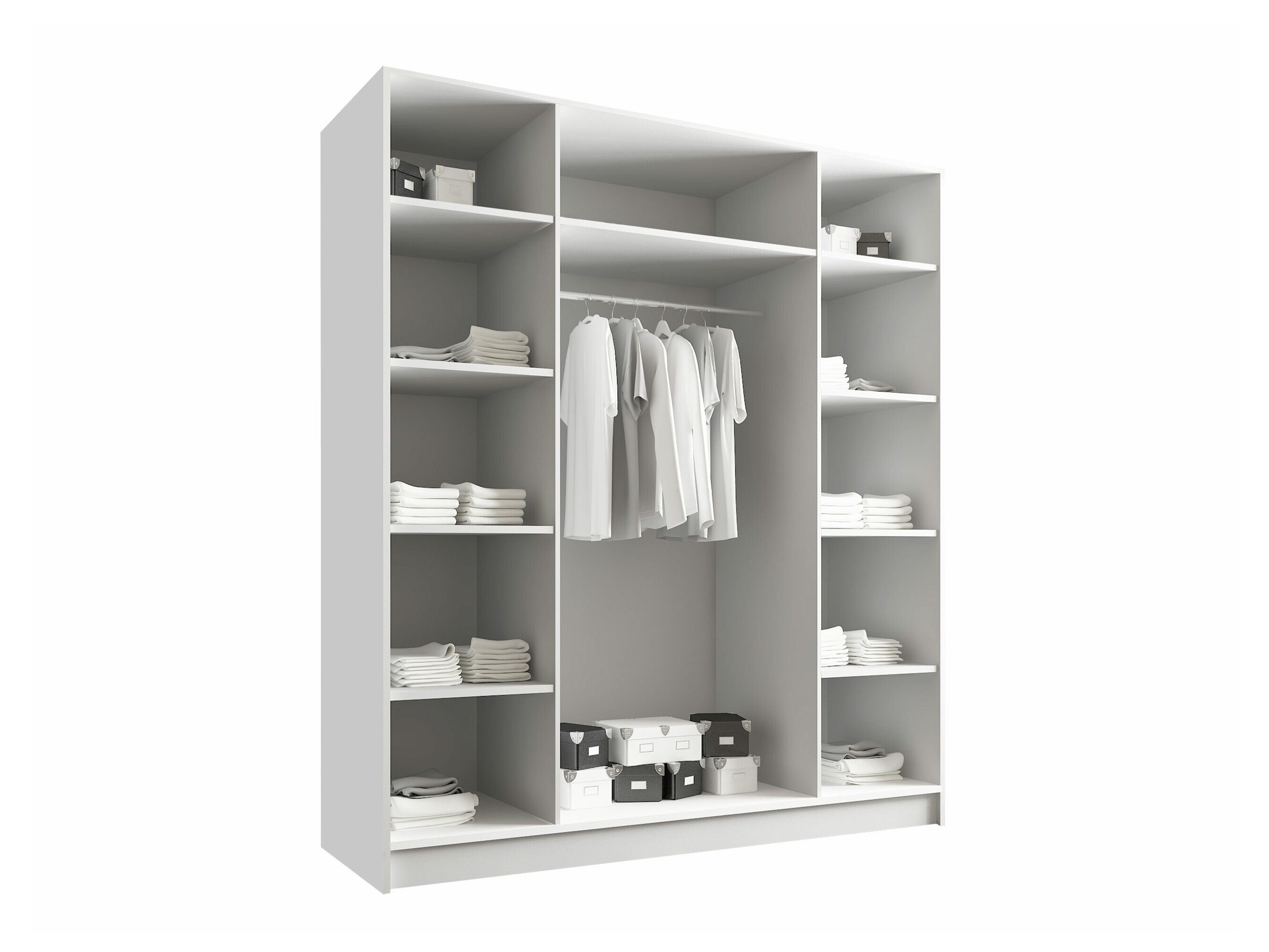 Armoire Closico Navor III (Noir)