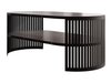 Table basse Civer III (Noir + Marbre noir)