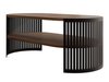 Table basse Civer III (Noir + Noyer)