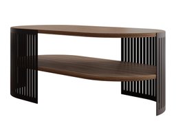 Table basse Civer VI (Noir + Noyer)