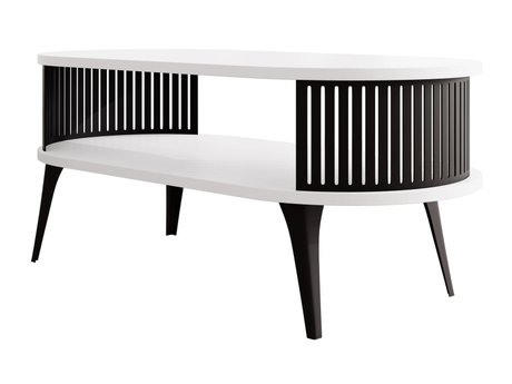 Table basse Vitum III (Noir + Blanc)