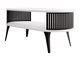 Table basse Vitum III (Noir + Blanc)