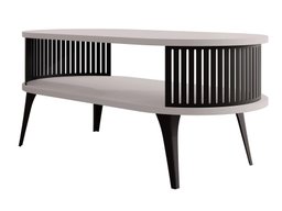 Table basse Vitum III (Noir + Cachemire)