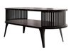 Table basse Vitum III (Noir + Marbre noir)