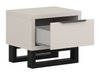 Table de chevet Avicavu 123 (Cachemire + Noir)