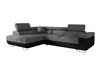 Canapé d'angle Comfivo Vinetum (Soft 011 + Lux 06)