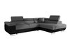 Canapé d'angle Comfivo Vinetum (Soft 011 + Lux 06)