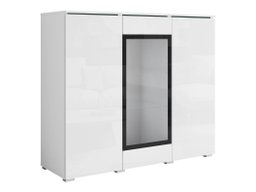 Buffet Mirfivo 103 (Blanc + Blanc brillant)
