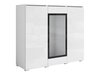 Buffet Mirfivo 103 (Blanc + Blanc brillant)
