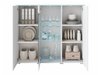 Buffet Mirfivo 103 (Blanc + Blanc brillant)