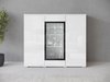 Buffet Mirfivo 103 (Blanc + Blanc brillant)