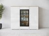 Buffet Mirfivo 103 (Chêne wotan + Blanc brillant)