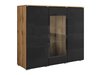 Buffet Mirfivo 103 (Chêne wotan + Noir brillant)