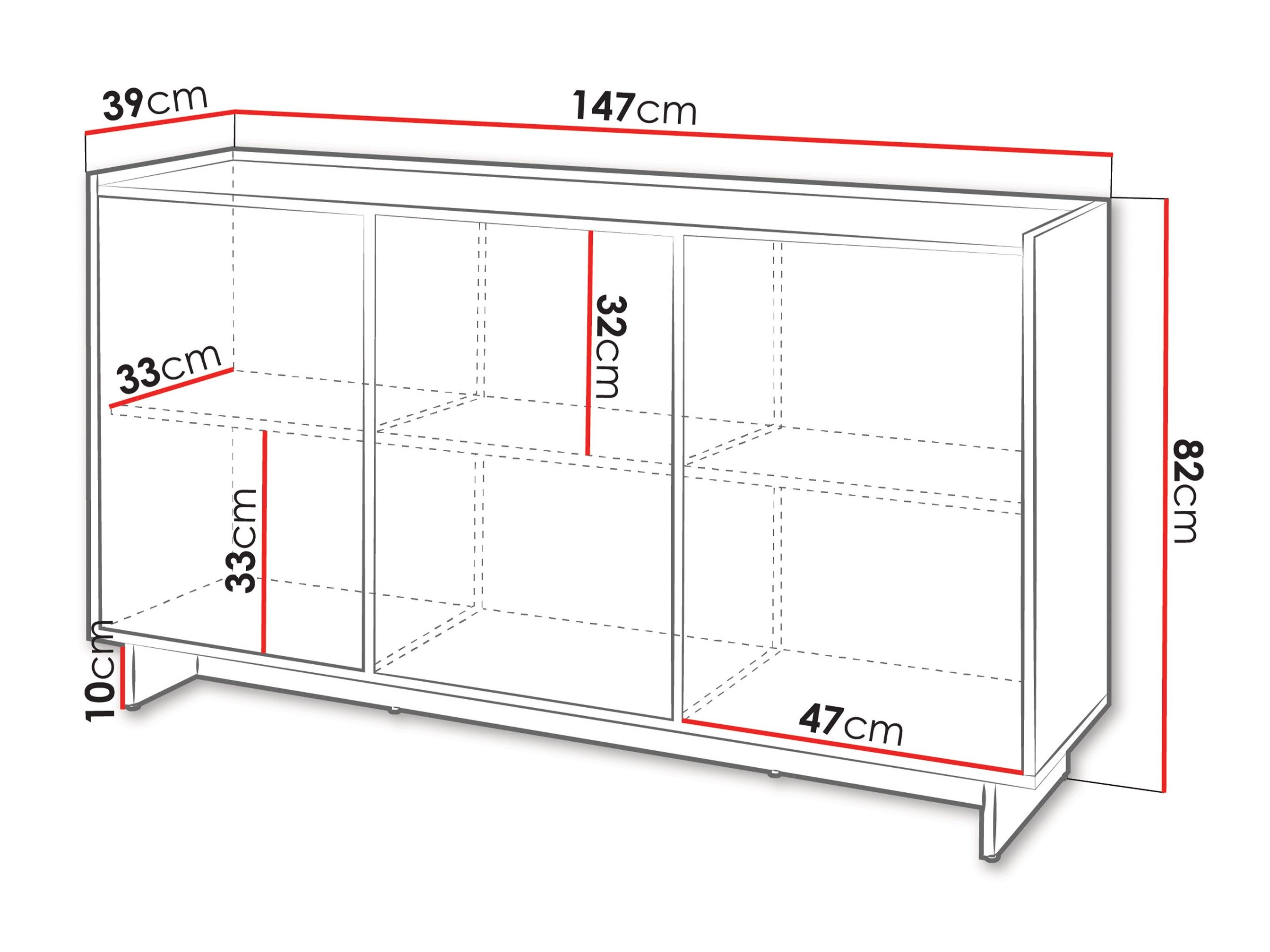 Buffet Pirum (Noyer)