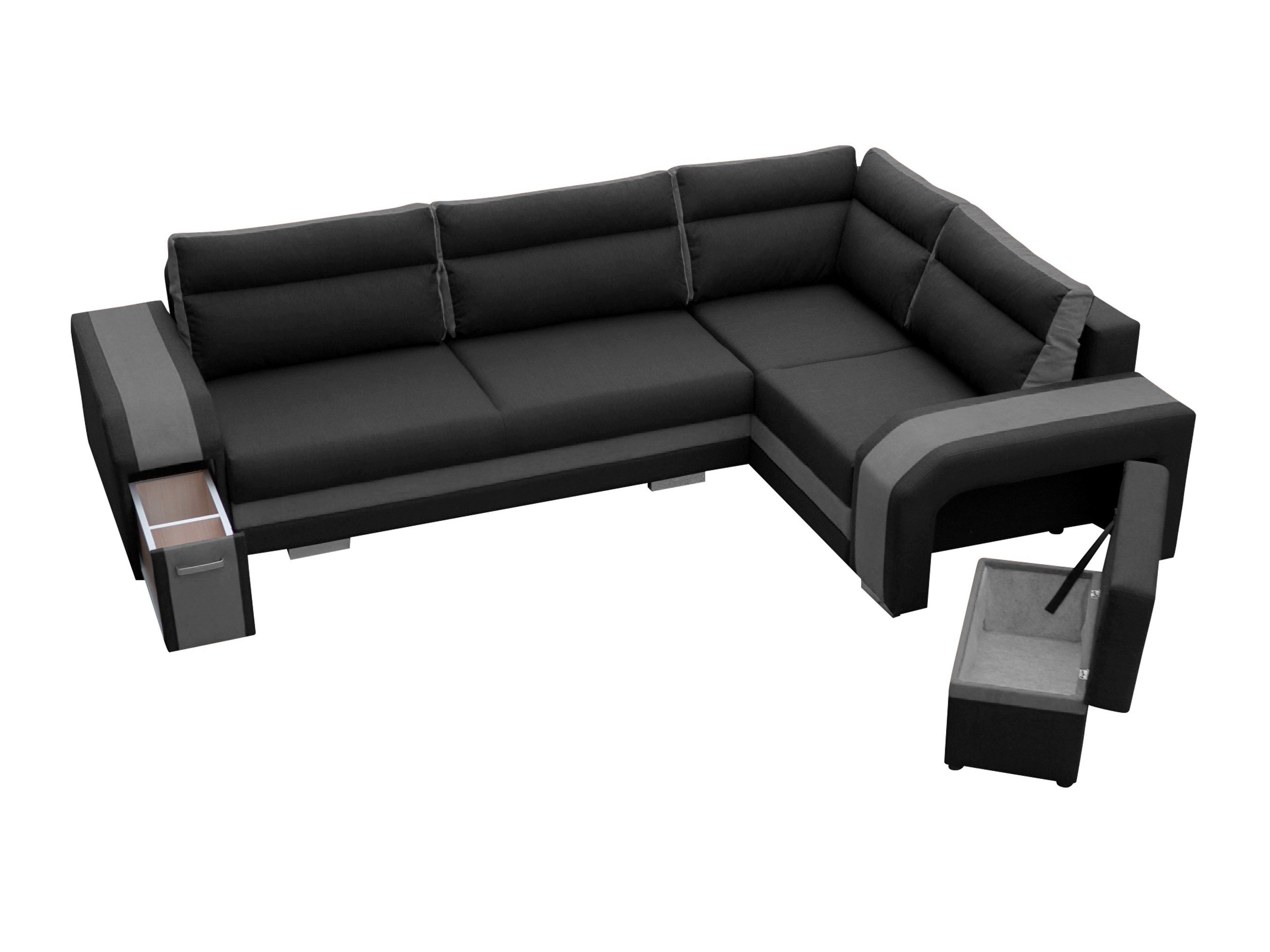 Canapé d'angle Kingsport 117 (Nazar 225.06 + Nazar 225.07)