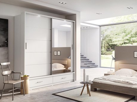 Armoire Fresno 104 (Blanc)