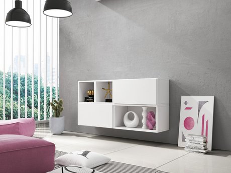 Ensemble d'armoires Corbele 120 (Blanc)